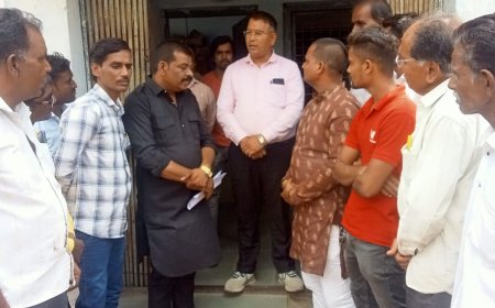 अघोषित विद्युत कटोती को लेकर कांग्रेस ने सोपा ज्ञापन