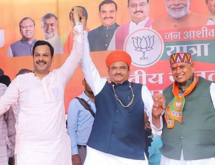 उन्हेल में भाजपा की जनसभा का आयोजन हुआ