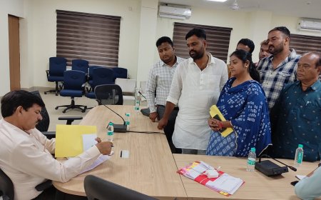 सीईओ जिला पंचायत द्वारा विभिन्न मामलों में जनसुनवाई की गई