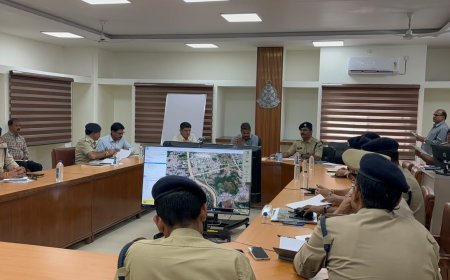  सिंहस्थ-2028 की तैयारियों को लेकर पुलिस कंट्रोल रूम में उच्चस्तरीय बैठक आयोजित